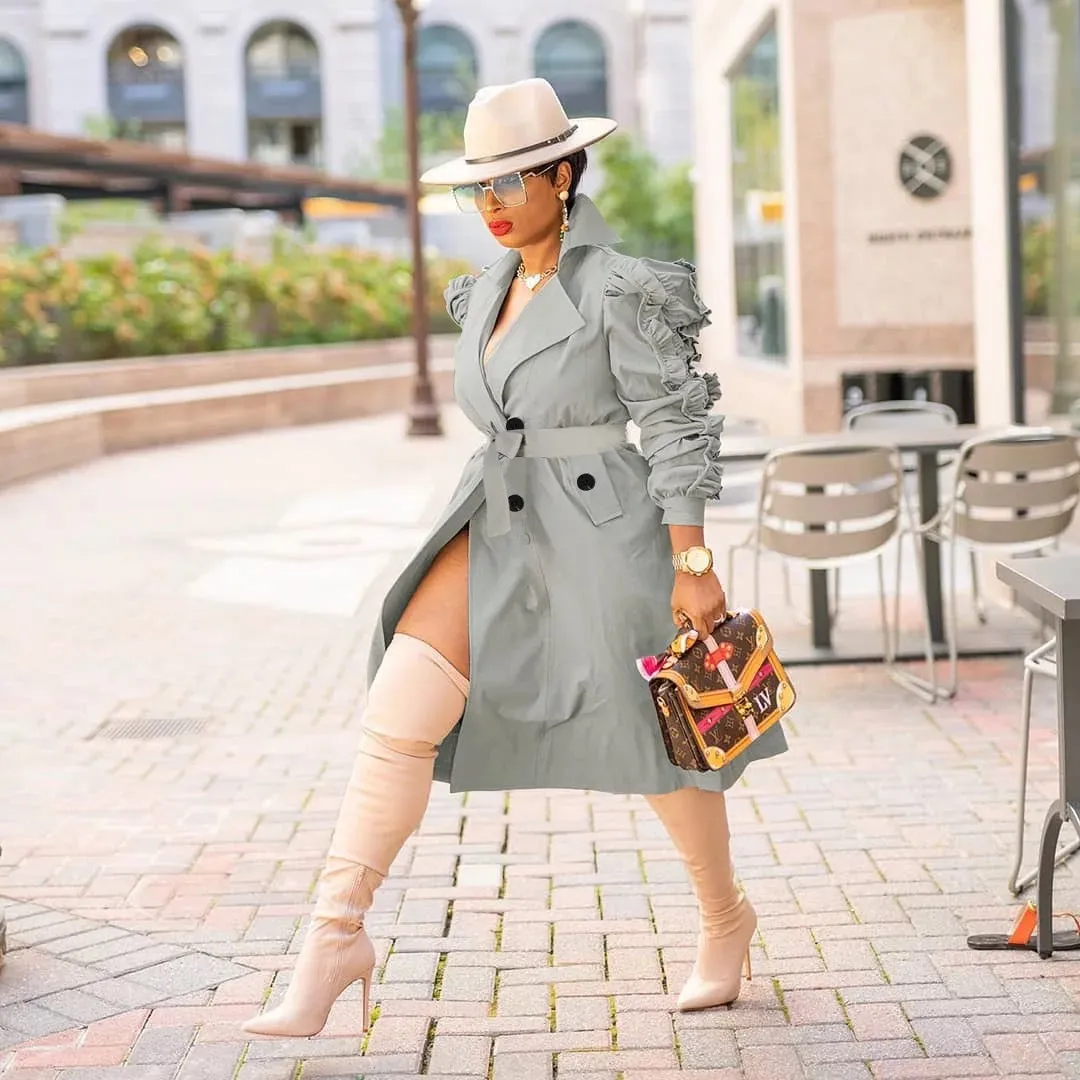 Double Breasted Trench Coat