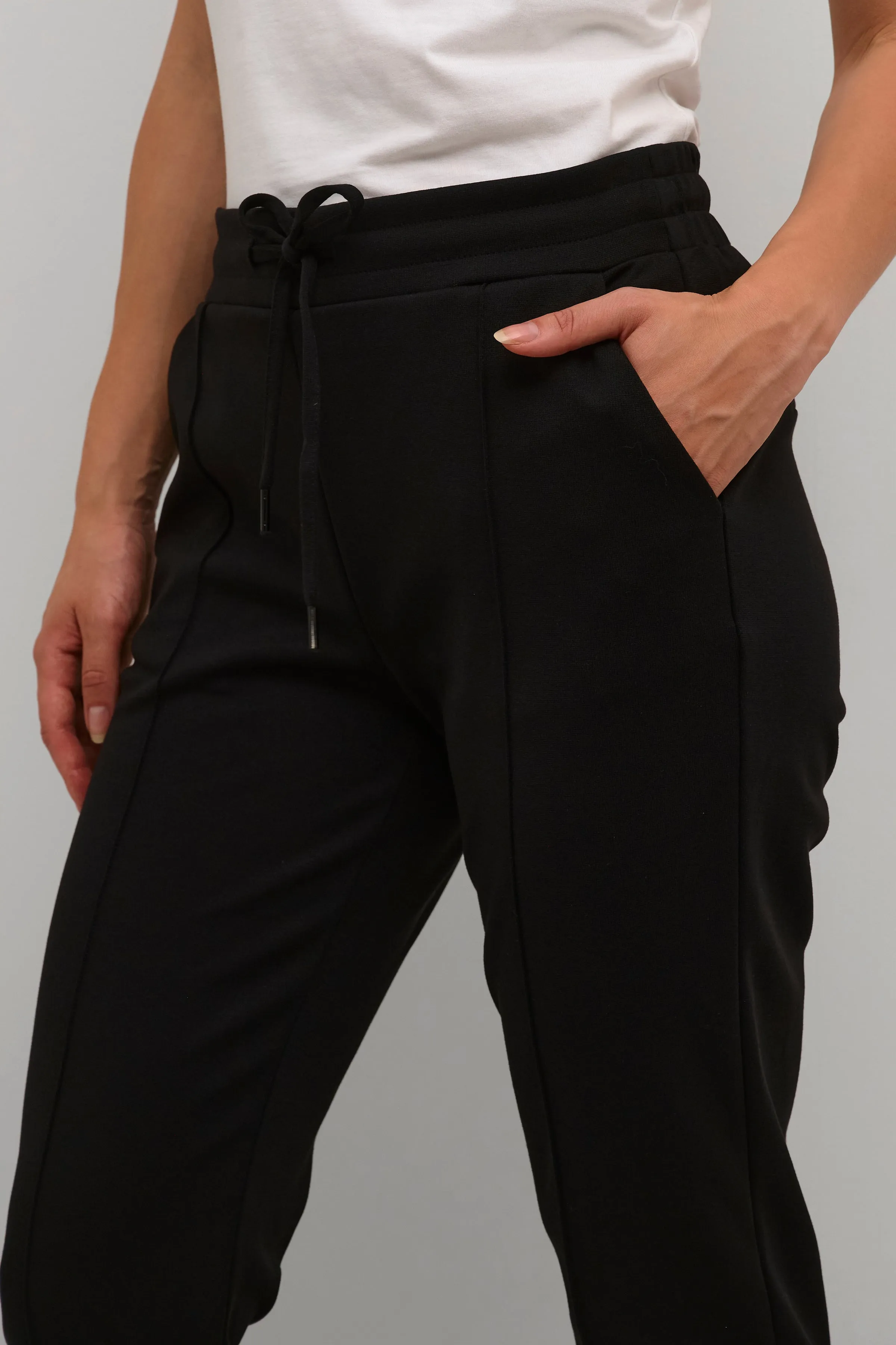 Eloise Jersey Trousers Black