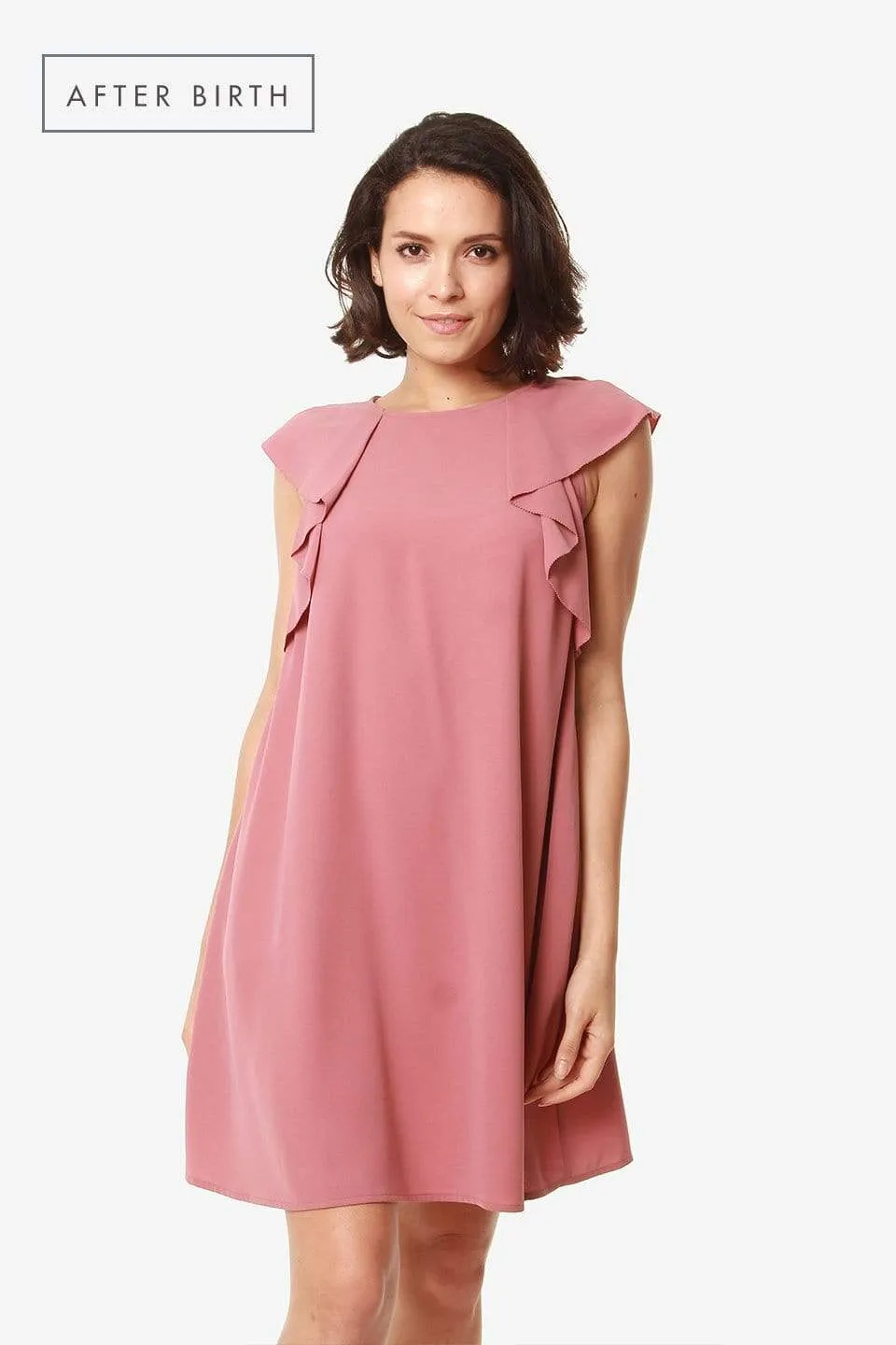 Eugenia Nursing Dress Dusty Pink