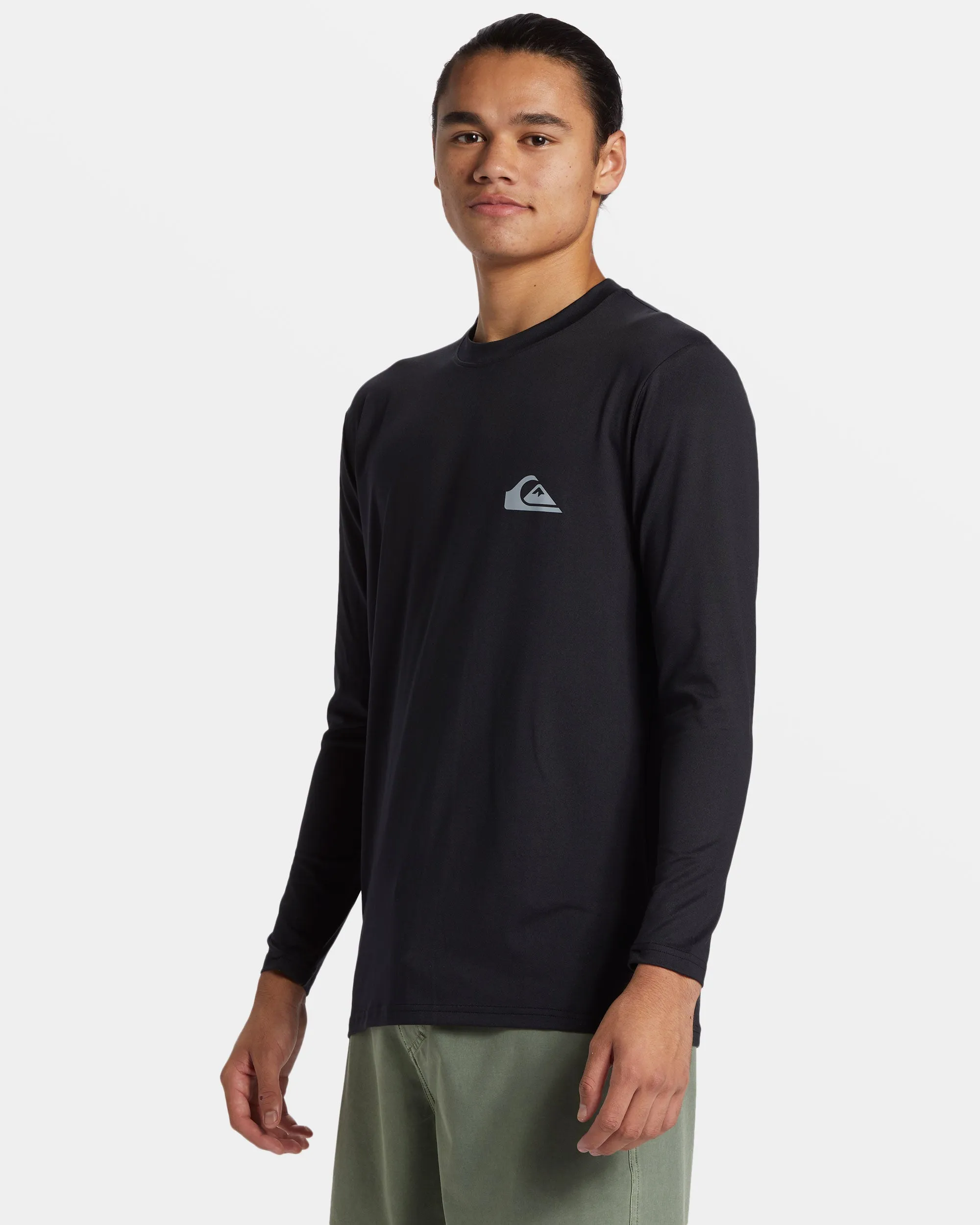 Everyday Long Sleeve Surf Tee - Black