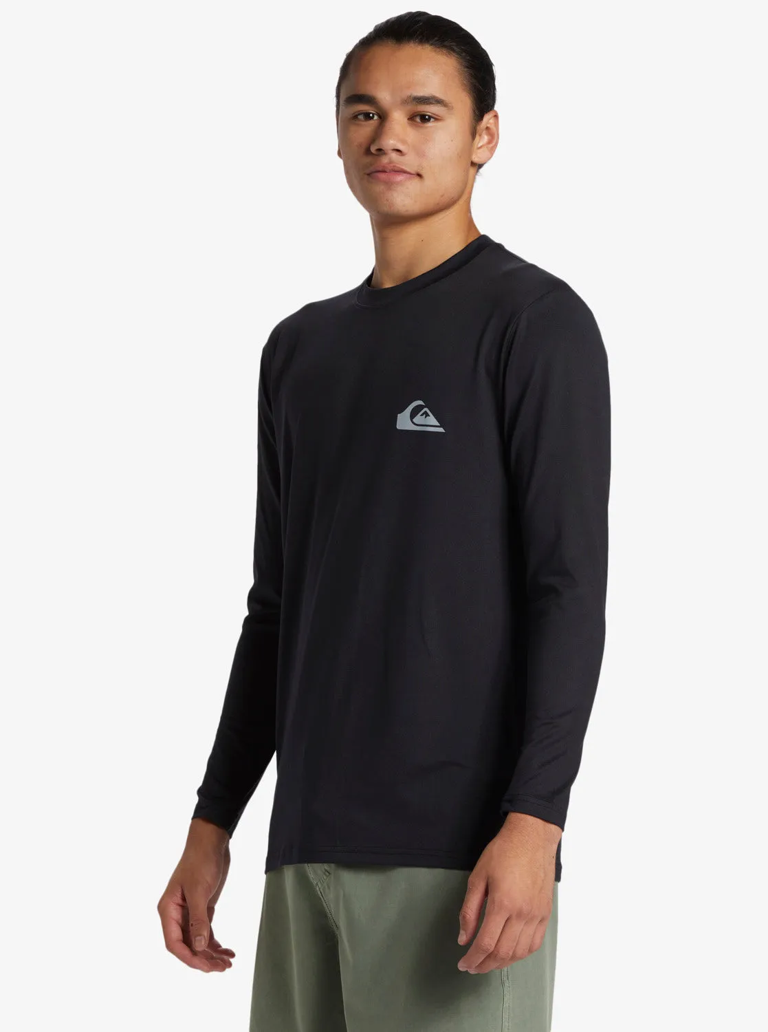 Everyday Long Sleeve Surf Tee - Black