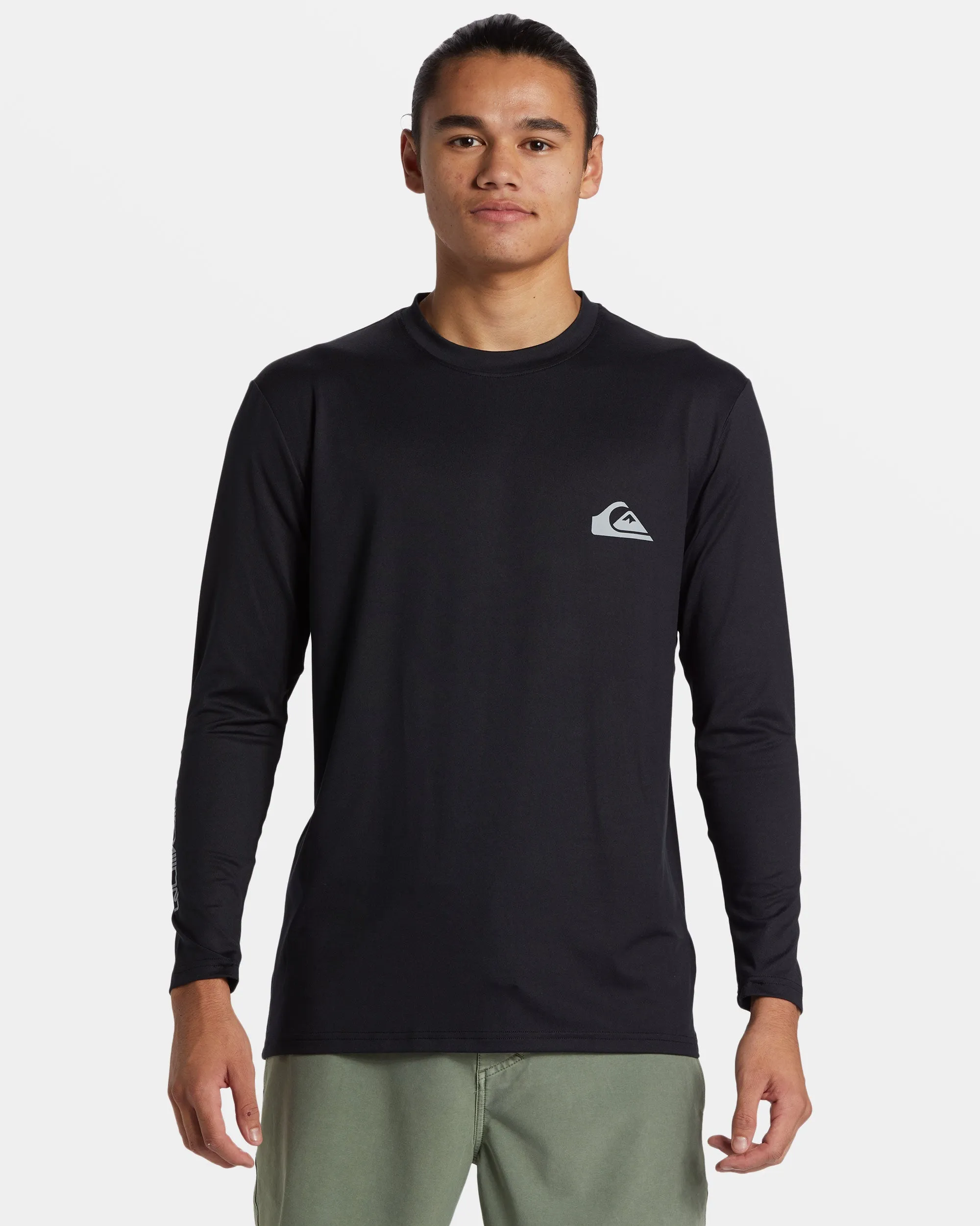 Everyday Long Sleeve Surf Tee - Black