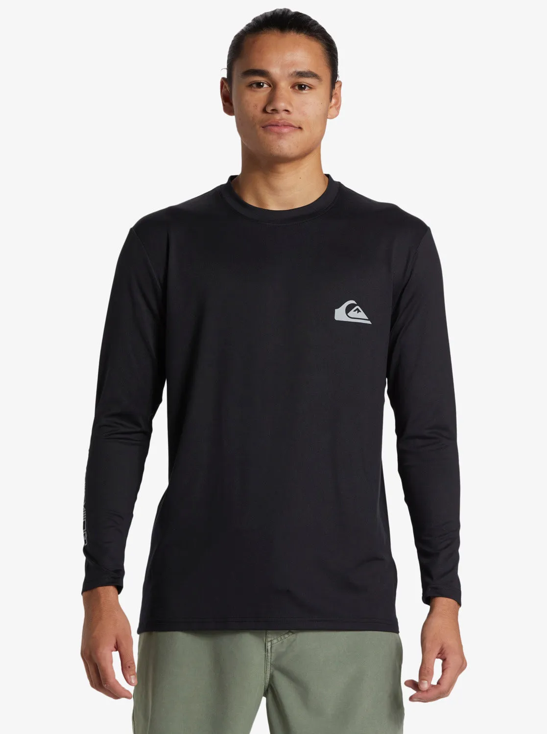 Everyday Long Sleeve Surf Tee - Black