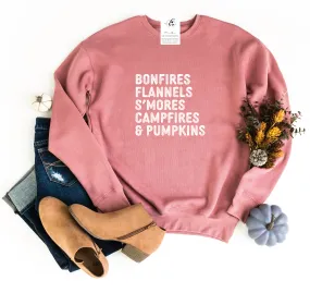 Fall Things Plush Sweater