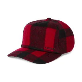 Filson Mackinaw Wool Forester Cap - Red/Black