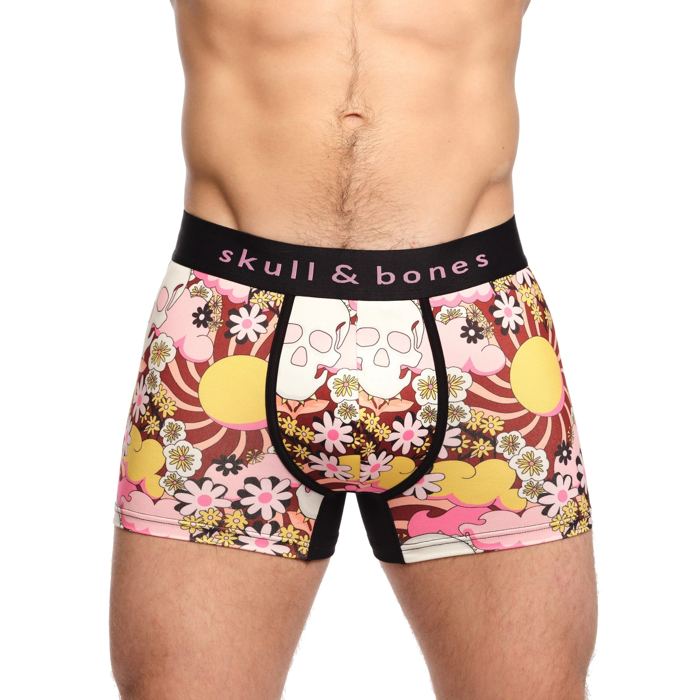 Flower Power Skull Trunk