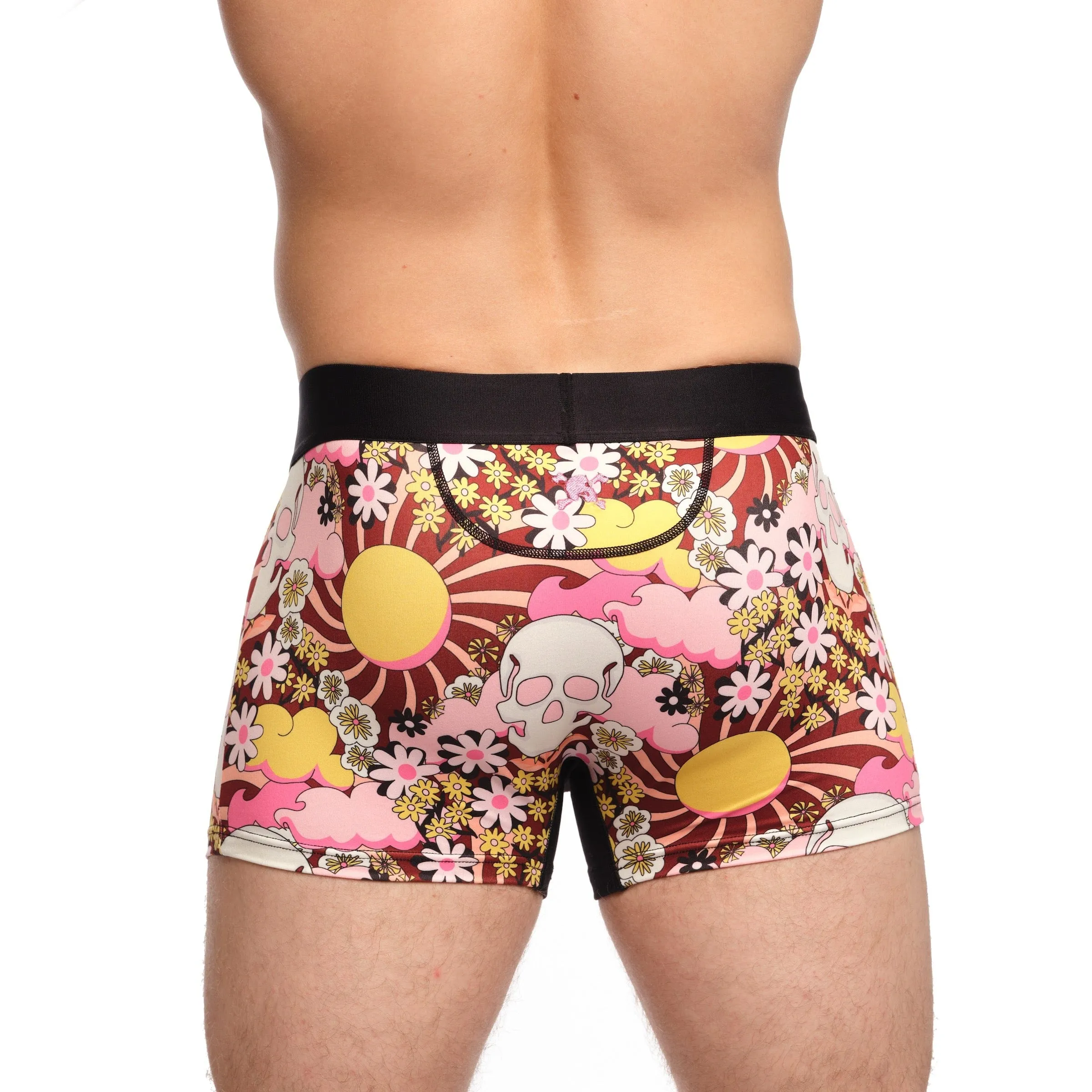 Flower Power Skull Trunk