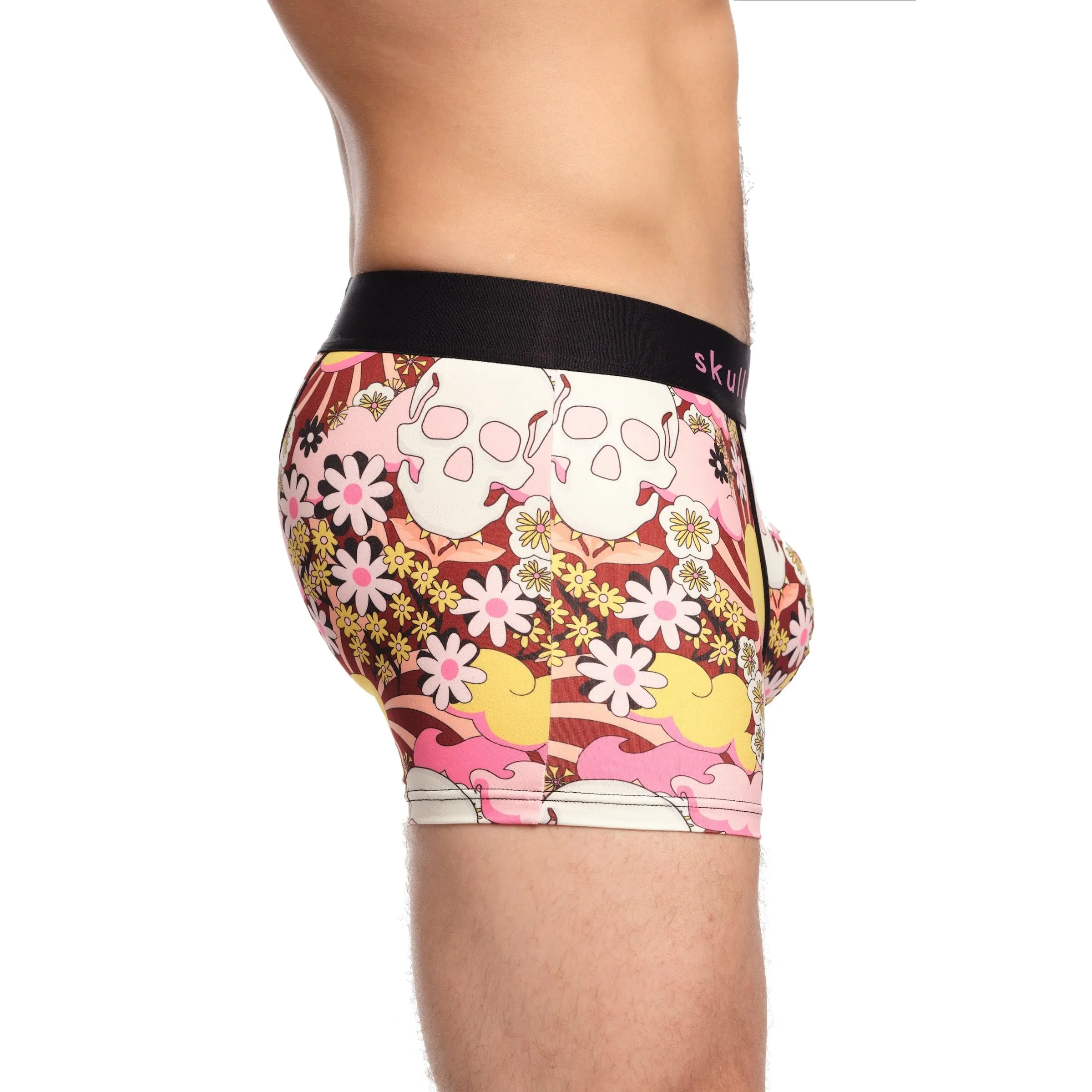 Flower Power Skull Trunk