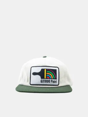 GX1000 Paint 5 Panel Hat - Cream