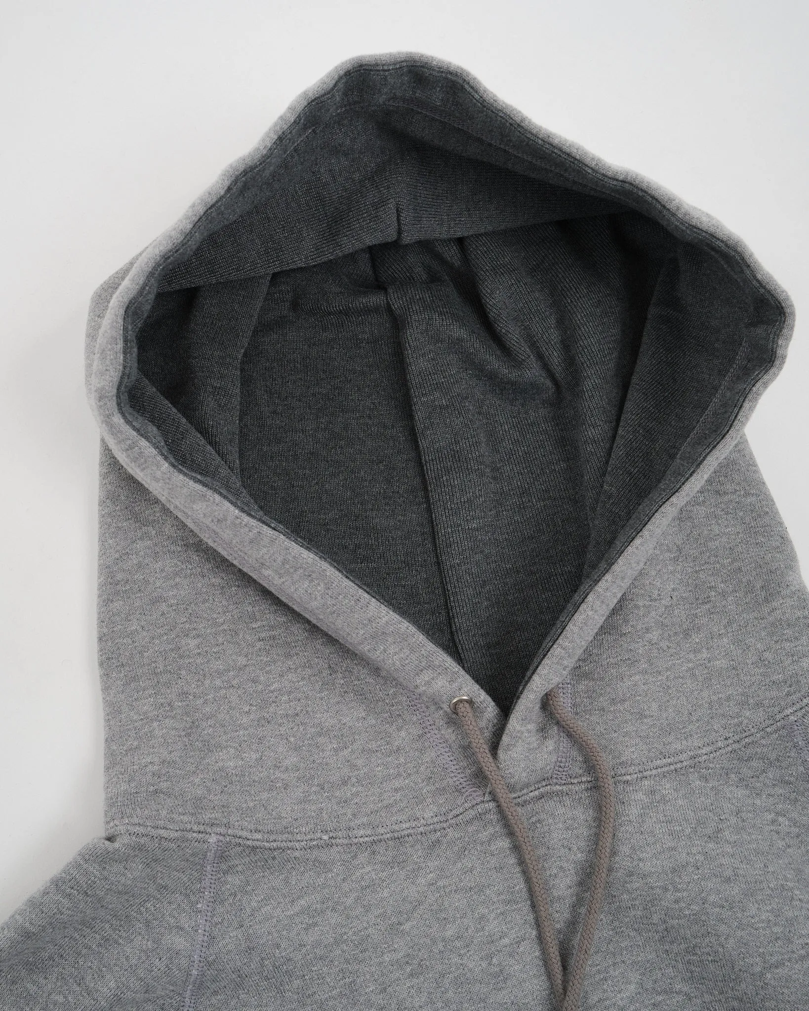 Hooded Pullover Sweat Heather Gray