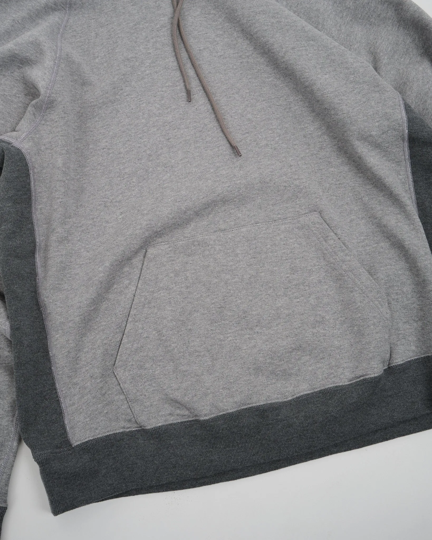 Hooded Pullover Sweat Heather Gray