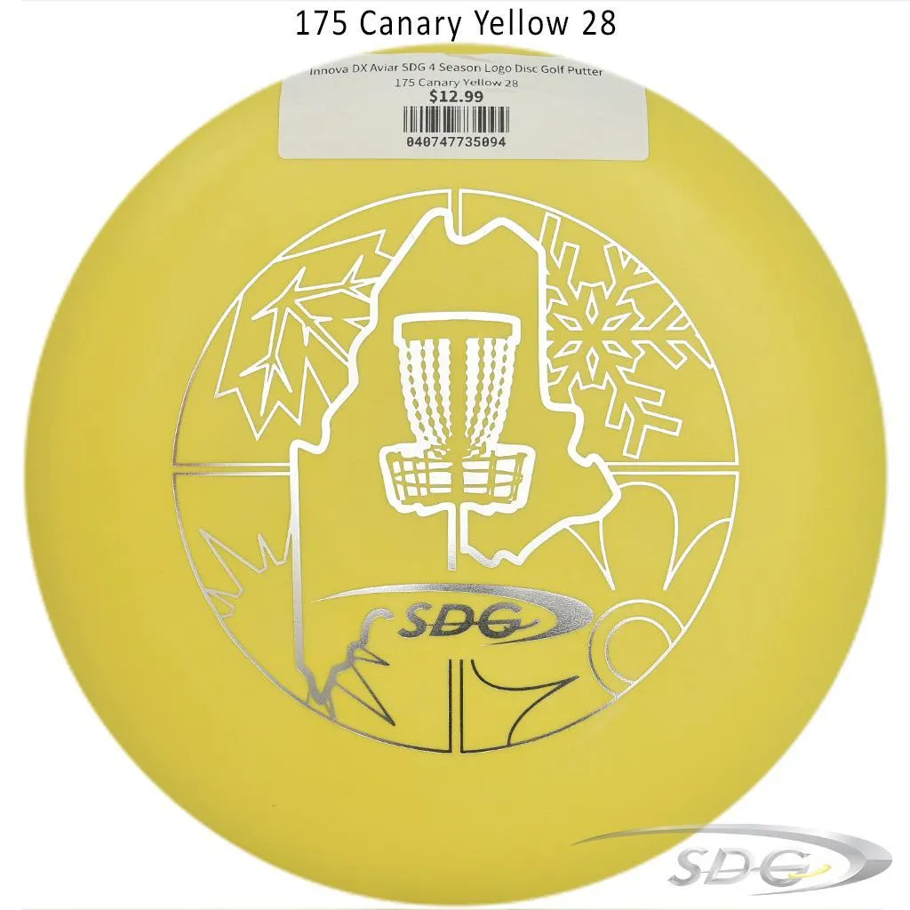 Innova DX Aviar SDG 4 Season Logo Disc Golf Putter