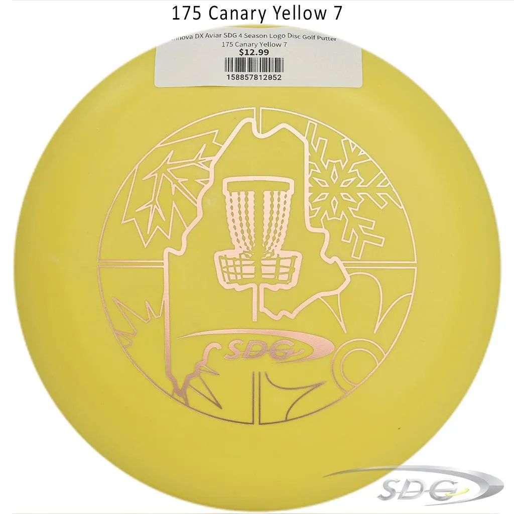 Innova DX Aviar SDG 4 Season Logo Disc Golf Putter