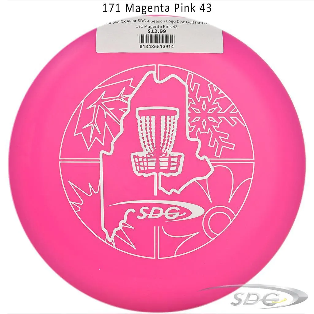 Innova DX Aviar SDG 4 Season Logo Disc Golf Putter