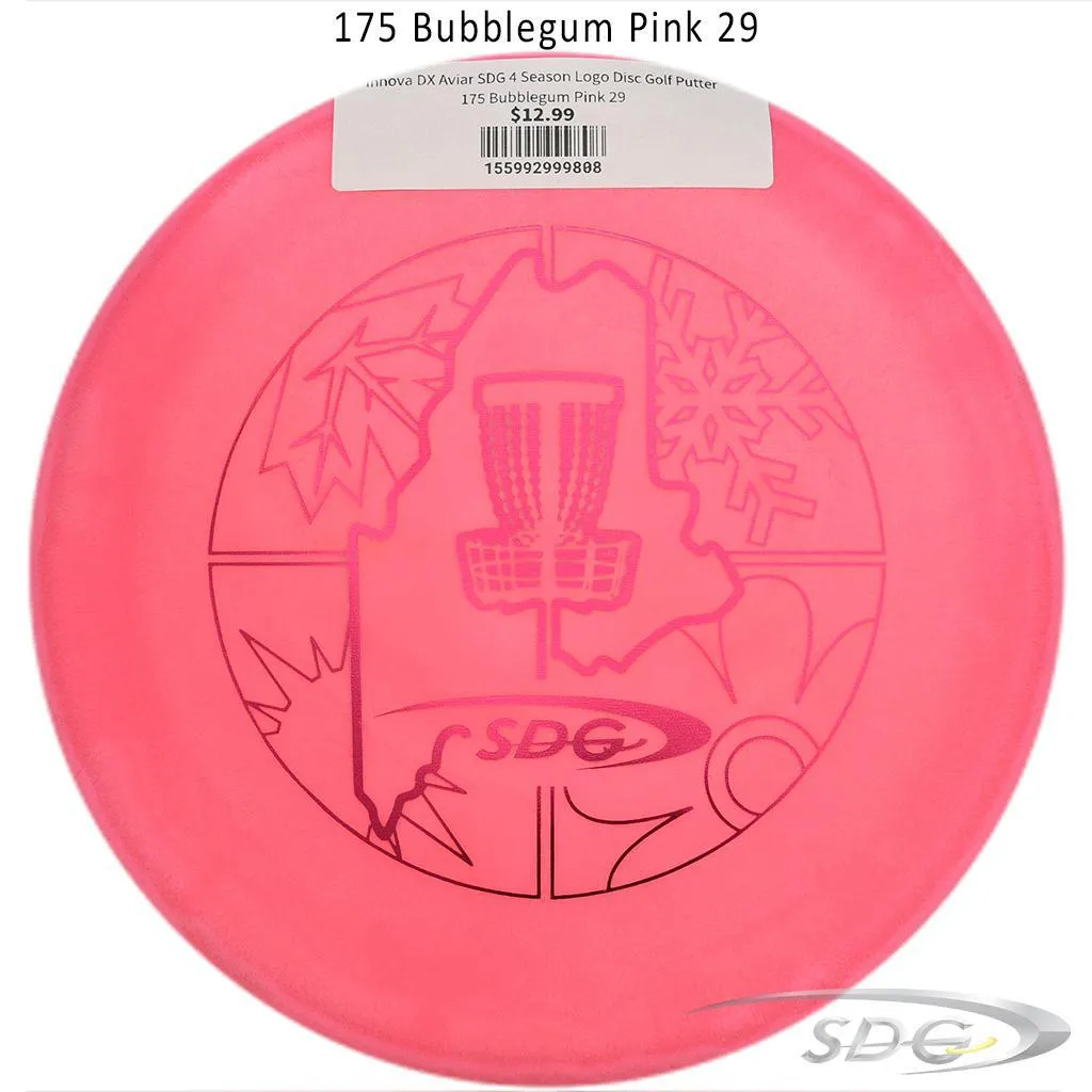 Innova DX Aviar SDG 4 Season Logo Disc Golf Putter