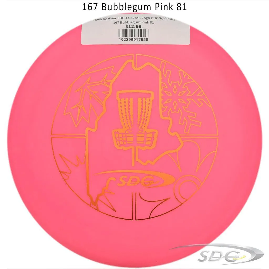 Innova DX Aviar SDG 4 Season Logo Disc Golf Putter