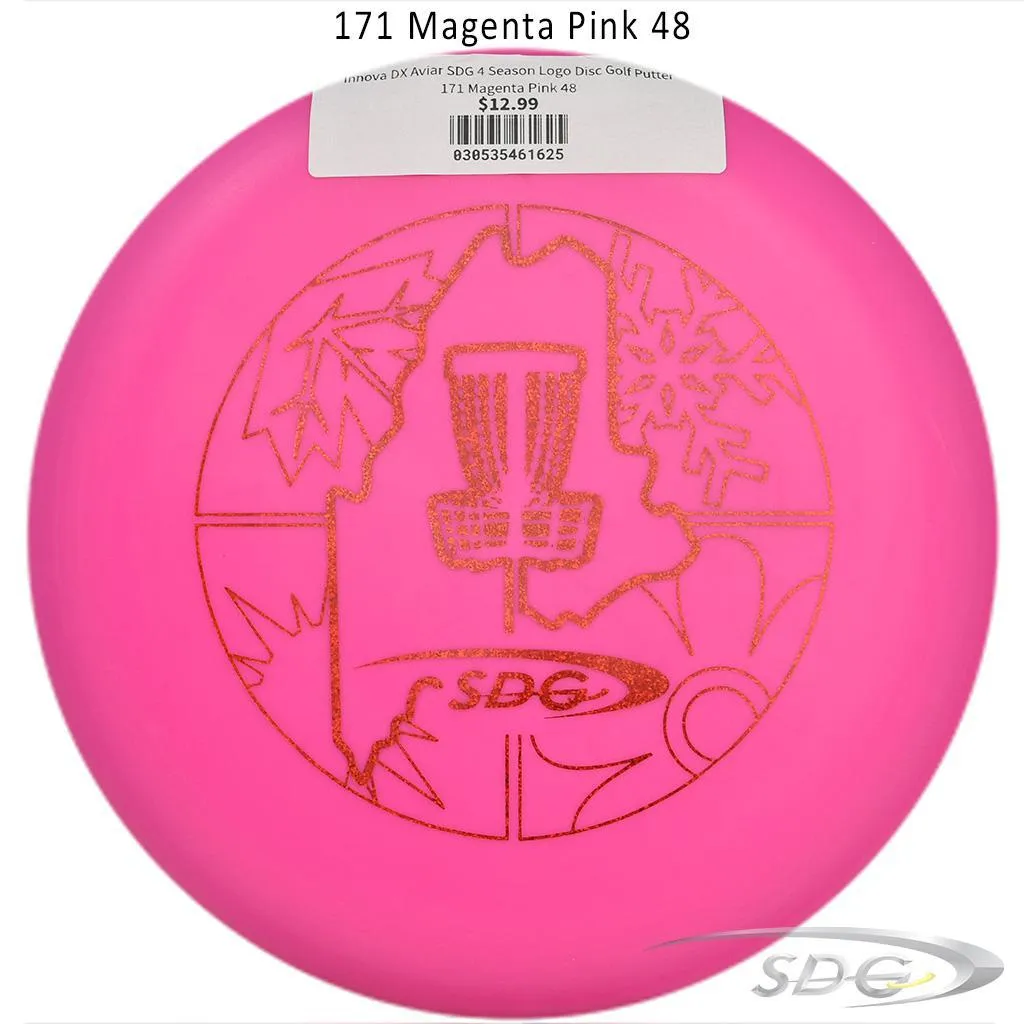 Innova DX Aviar SDG 4 Season Logo Disc Golf Putter