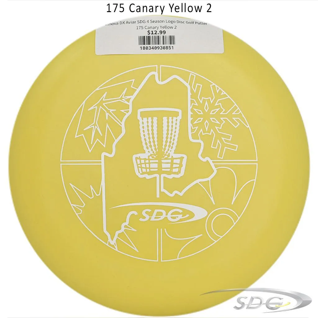 Innova DX Aviar SDG 4 Season Logo Disc Golf Putter