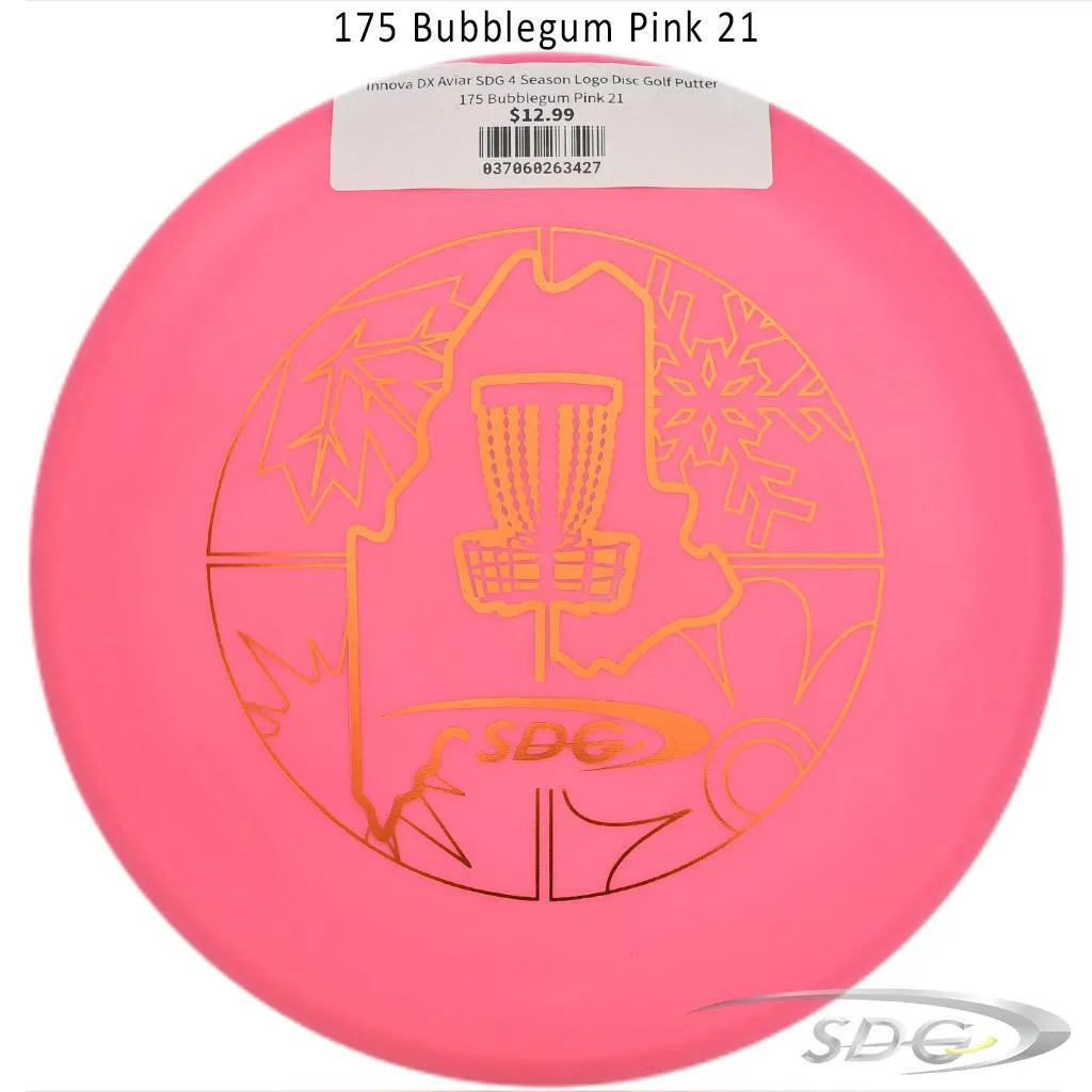 Innova DX Aviar SDG 4 Season Logo Disc Golf Putter