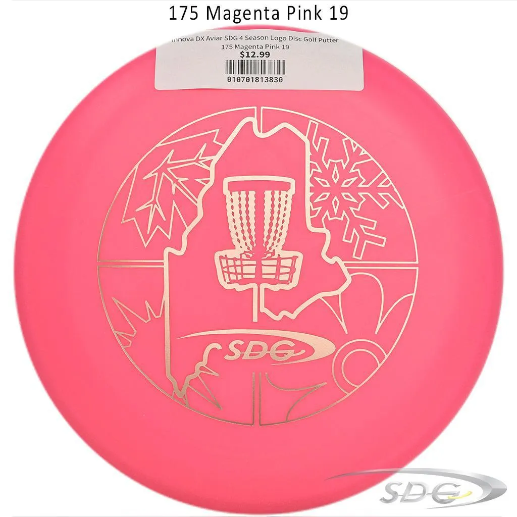 Innova DX Aviar SDG 4 Season Logo Disc Golf Putter