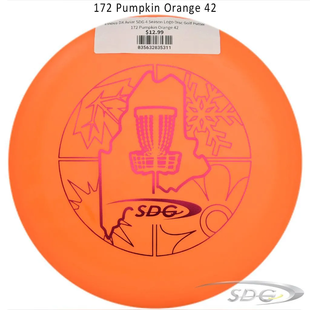 Innova DX Aviar SDG 4 Season Logo Disc Golf Putter