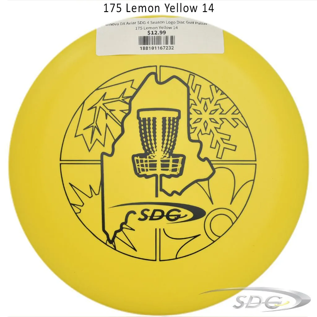 Innova DX Aviar SDG 4 Season Logo Disc Golf Putter