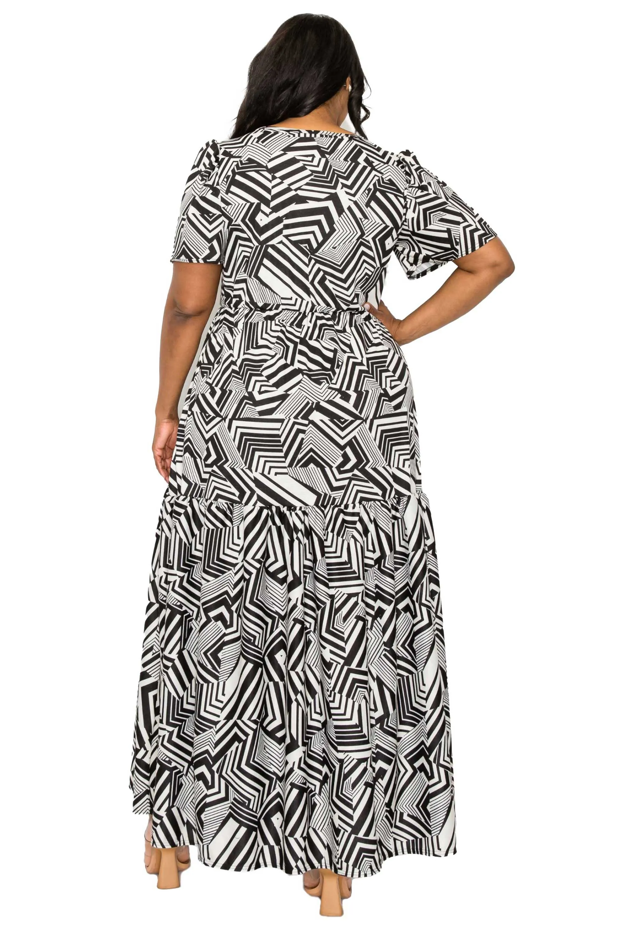 Irina Surplice Maxi Dress