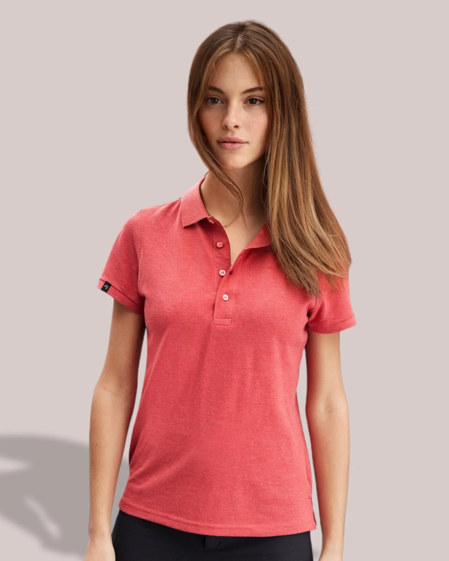 JAN 8009 ― Damen Bio-Baumwolle Polo Shirt - Navy Blau