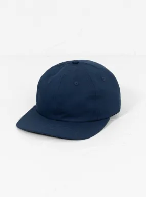 Japanese Cotton Nylon 6 Panel Cap Blue