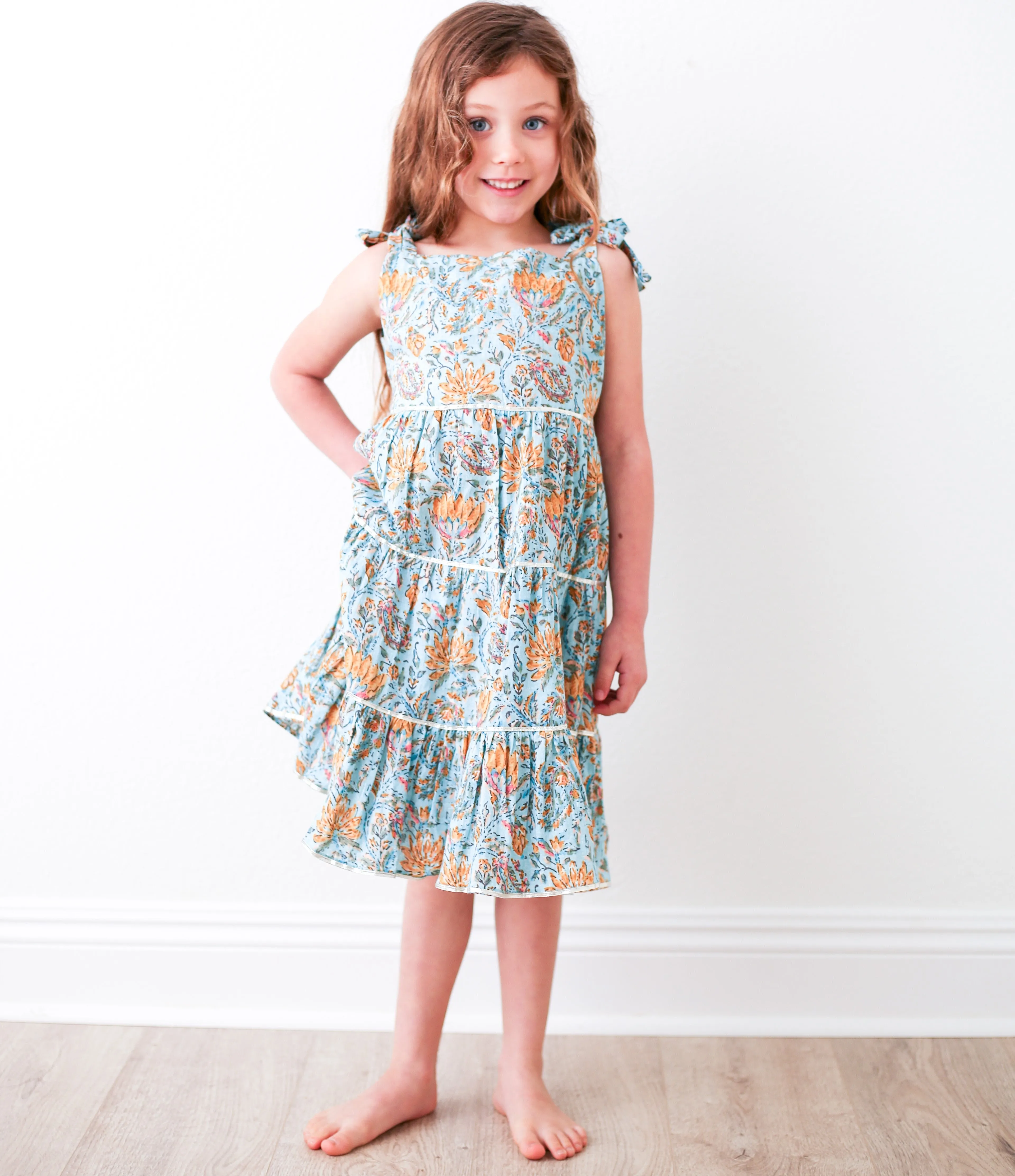 Jazmin Dress - Blue