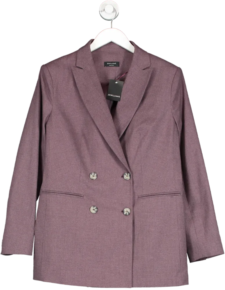 JD Williams Plum Marl Blazer BNWT UK 12