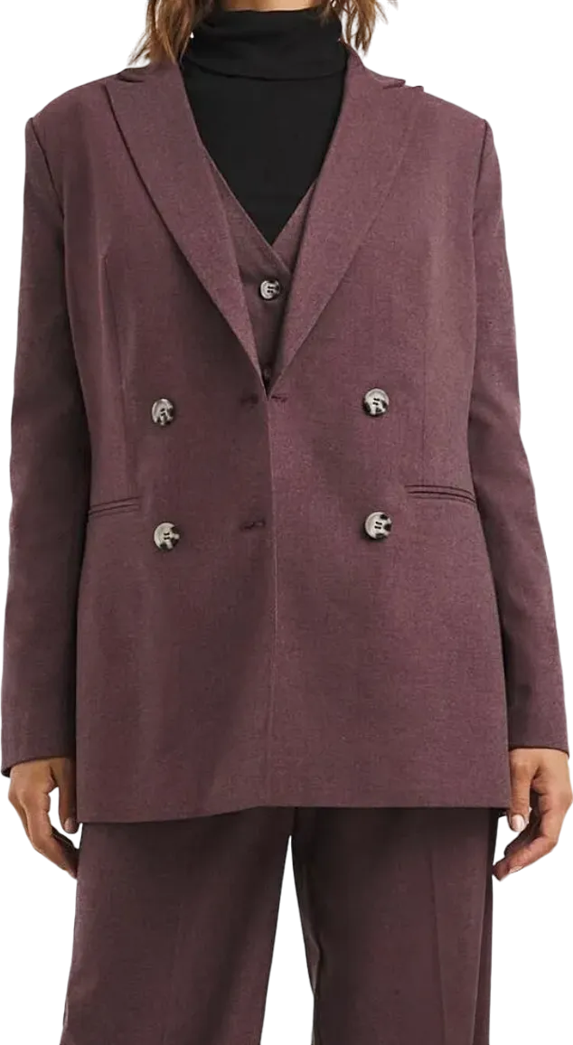 JD Williams Plum Marl Blazer BNWT UK 12