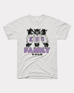 KSU Family K-State Wildcats Ash Grey T-Shirt