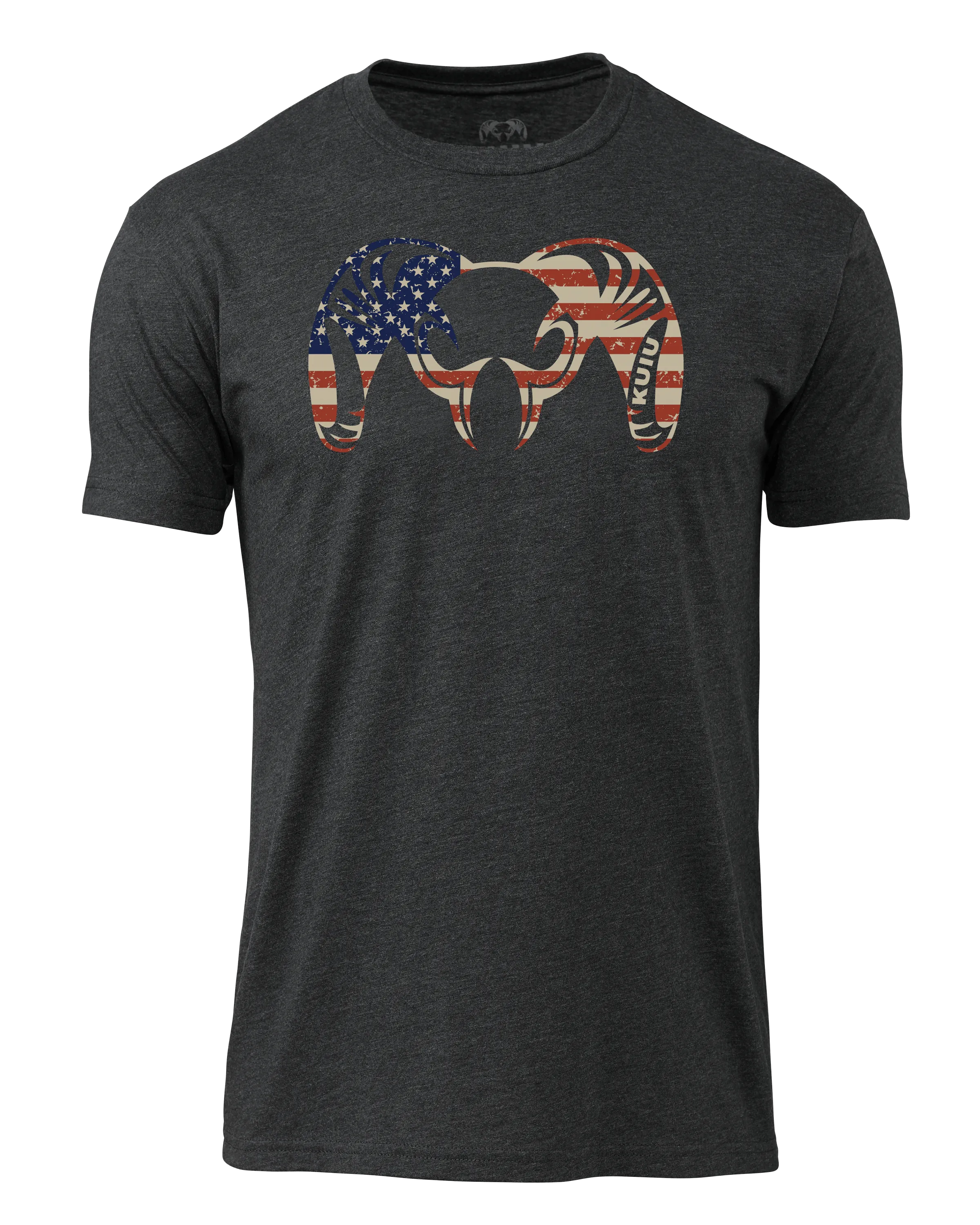 KUIU Patriotic Big Ram T-Shirt | Charcoal