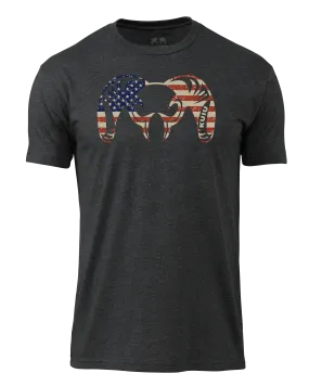 KUIU Patriotic Big Ram T-Shirt | Charcoal