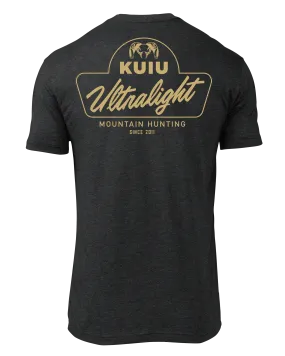 KUIU Ultralight Badge T-Shirt | Charcoal