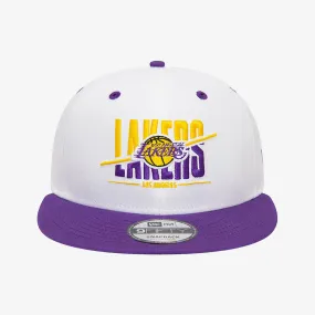 LA LAKERS CROWN WHITE 9FIFTY SNAPBACK CAP 'WHITE'