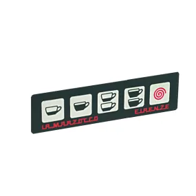 La Marzocco Mask/Wizard Five Button Touch Pad Membrane