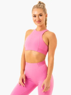 Level Up High Impact Sports Bra - Pink