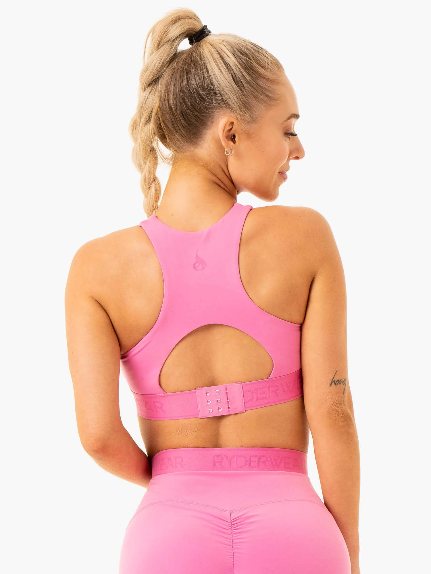 Level Up High Impact Sports Bra - Pink