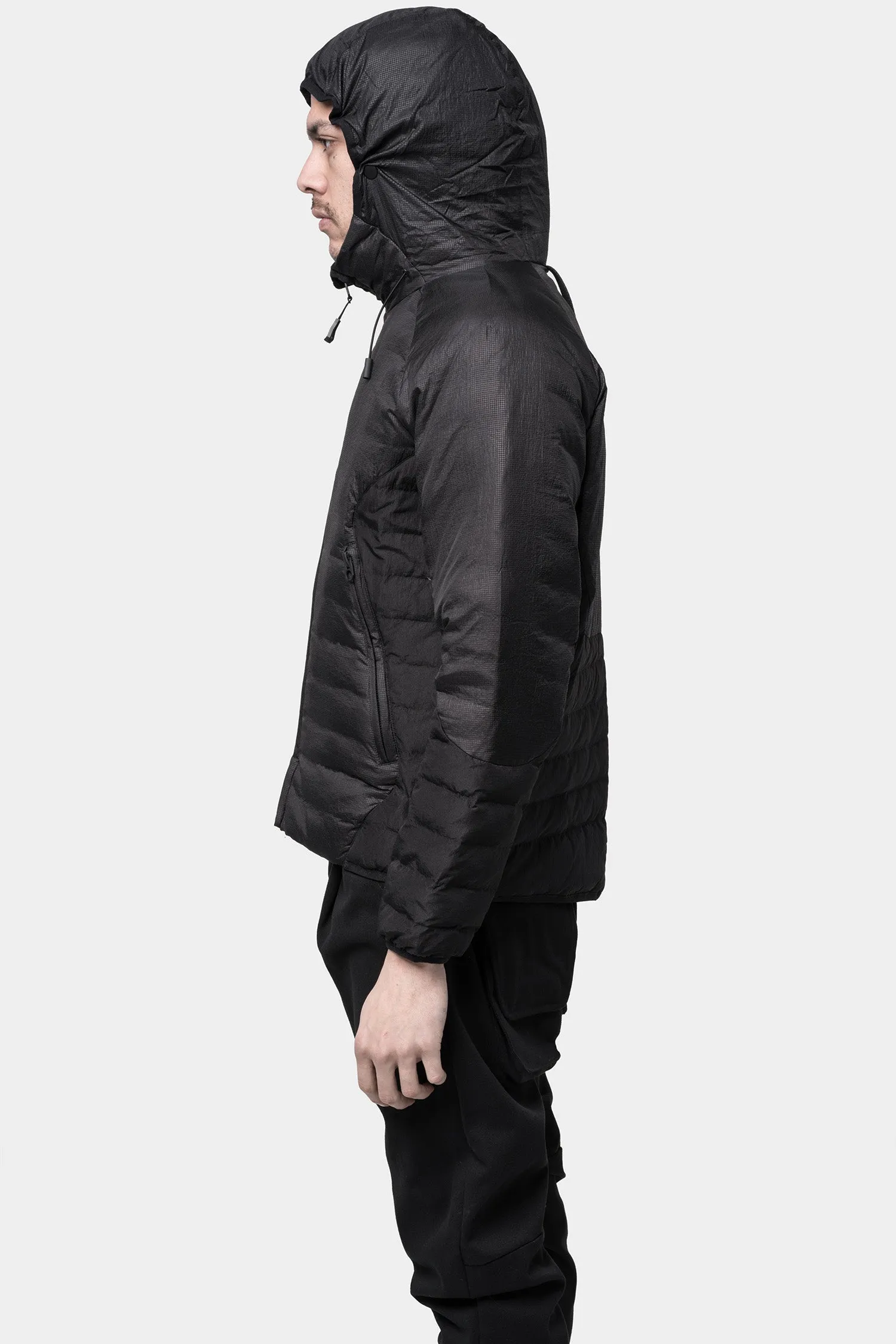 Lightweight down puffer jacket