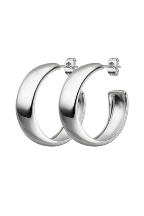 Lola Hoops Silver