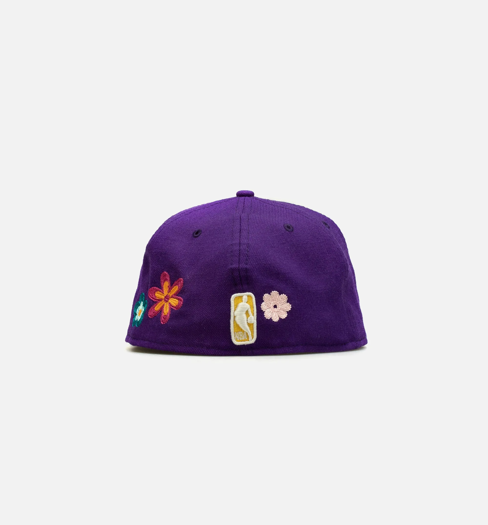 Los Angeles Lakers 59Fifty Flower Mens Hat - Purple