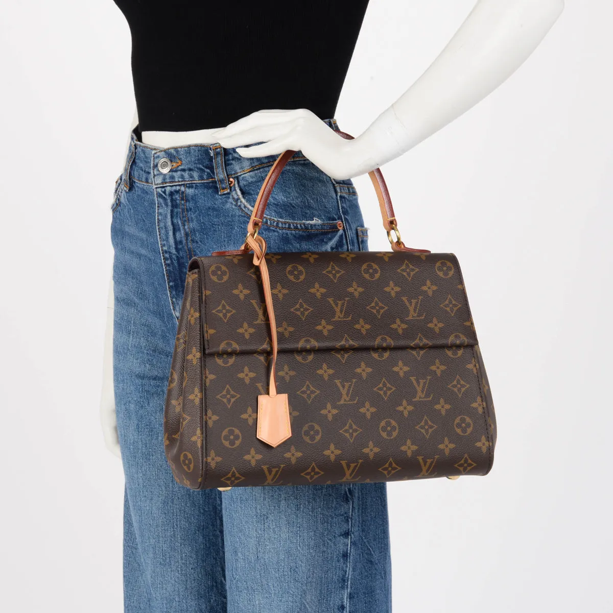 Louis Vuitton Blue Glacial Monogram Canvas Cluny MM