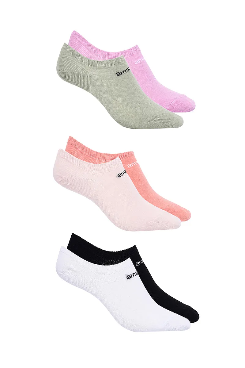 Low Cut Socks (Pack of 6) - Multicolor