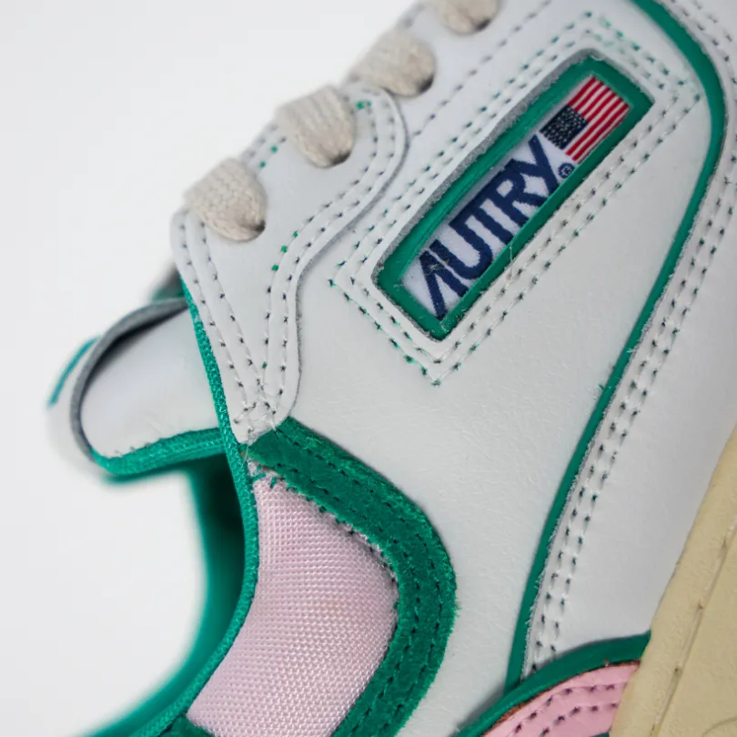 LOW SNEAKER CLC  | White/Green/Pink