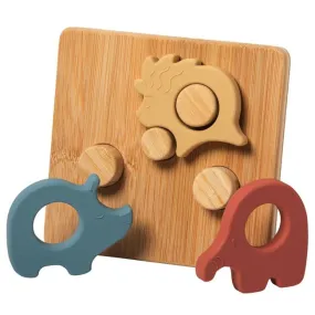 Mary Meyer Simply Silicone - Bamboo Safari Puzzle