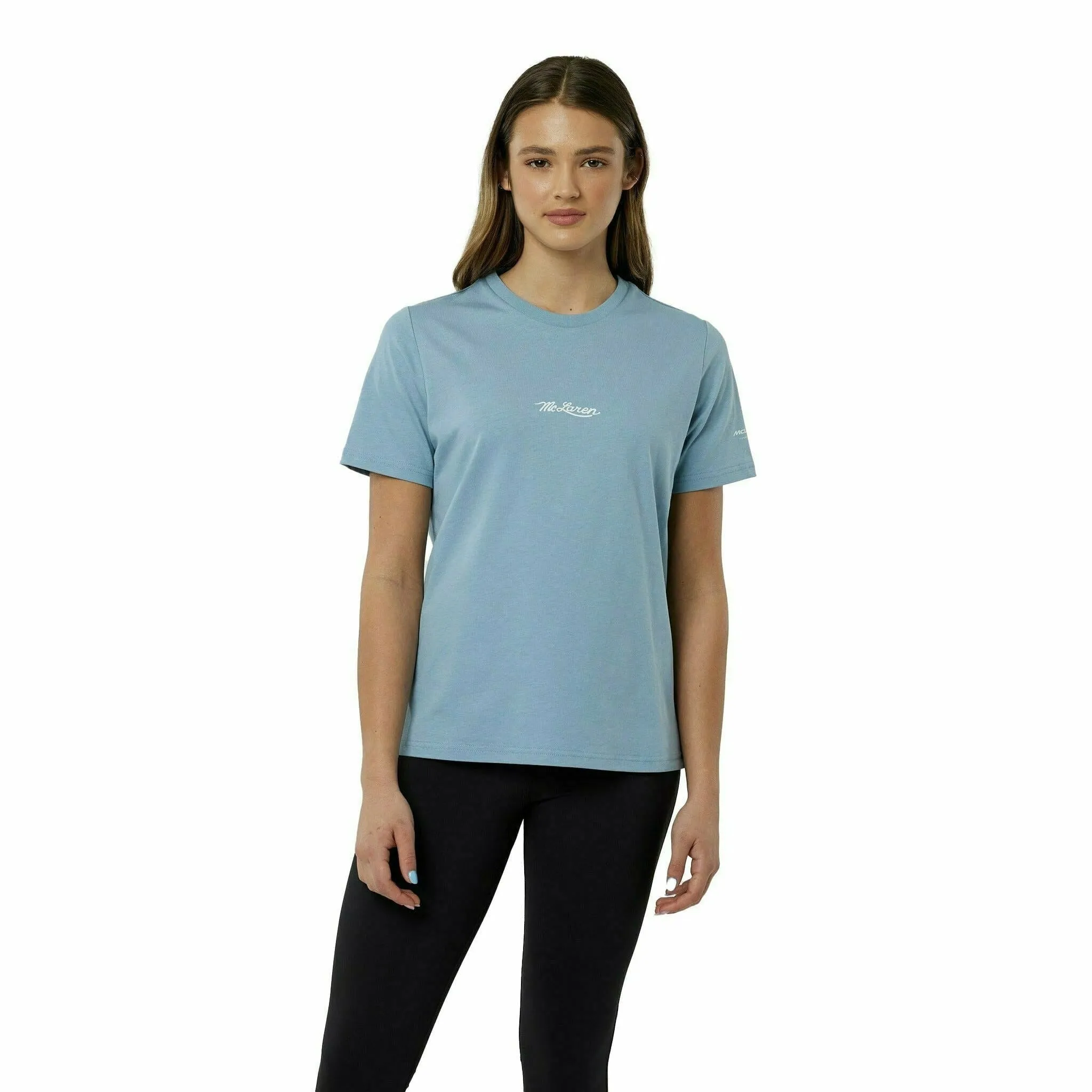 McLaren F1 Special Edition Monaco GP Women's Daniel Ricciardo #3 T-Shirt - Blue/Black