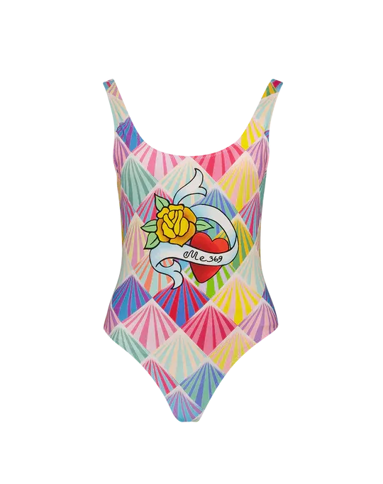 ME Tessa artisian printed swimsuit