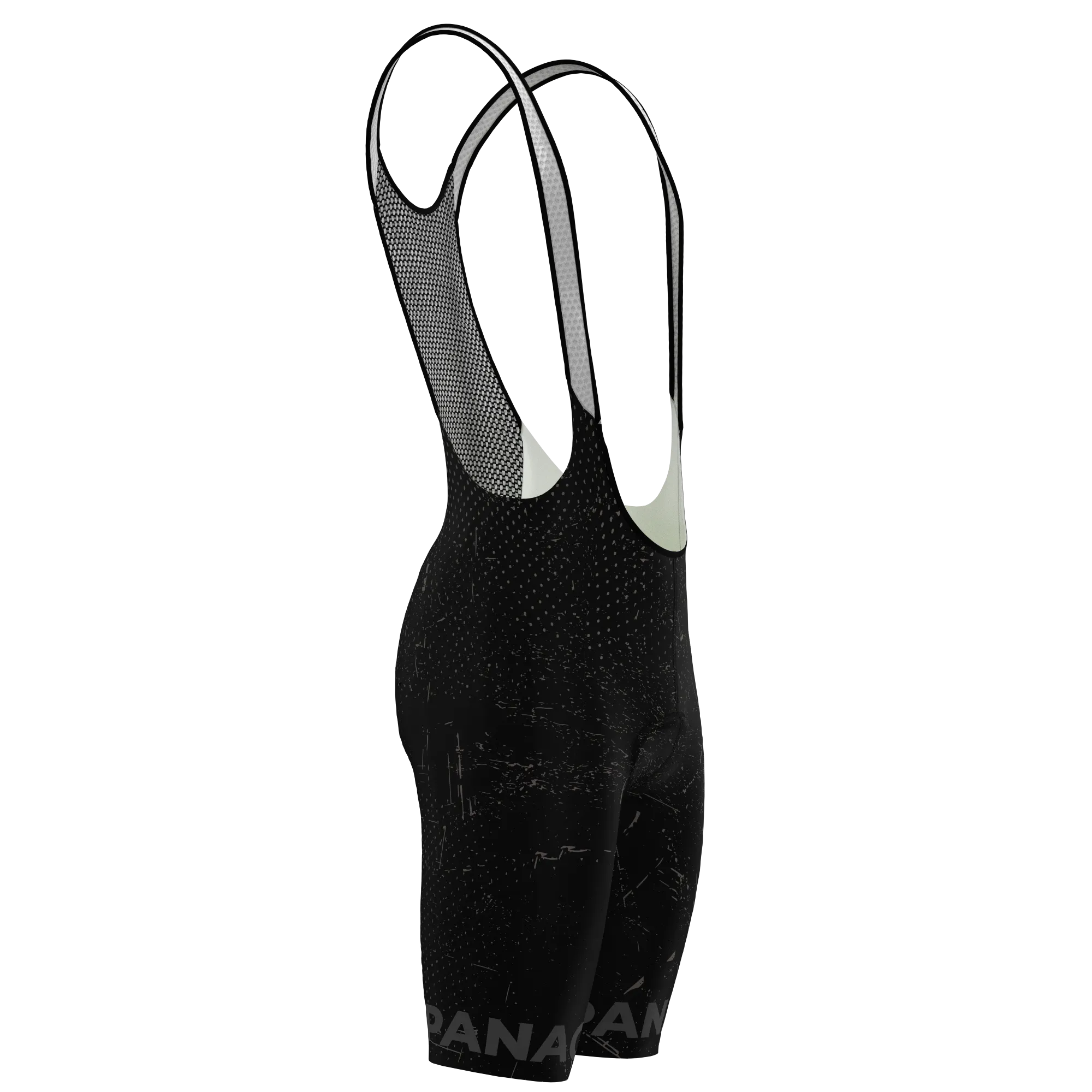 Men's WT 2ND SKIN Bib Short - Black Grunge